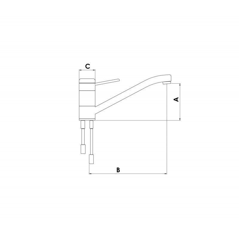 FNI Mixer tap 120 mm N0120201