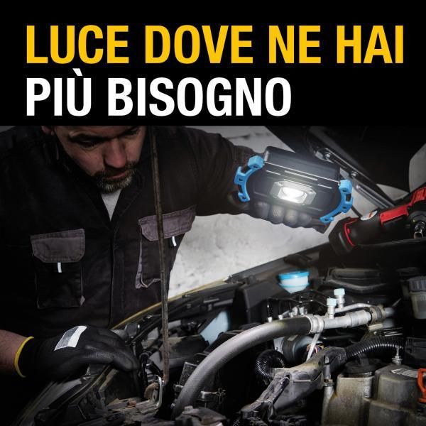 Wiederaufladbare Ring-Arbeitsleuchte mit 600 Lumen