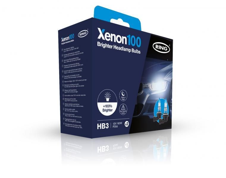 Ring Xenon Bulbs100 HB3 12V 60W