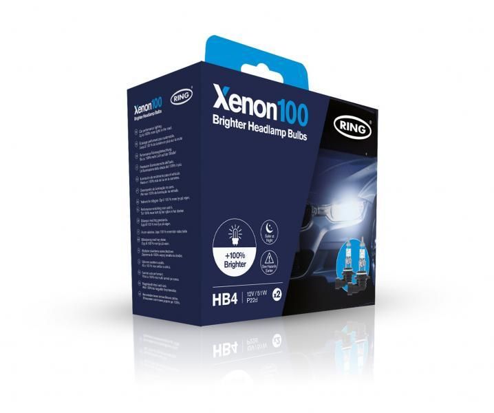 Ring Lampadine Xenon100 HB4 12V 51W