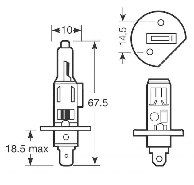 Bombillas Ring RallySport H1 12V 100W