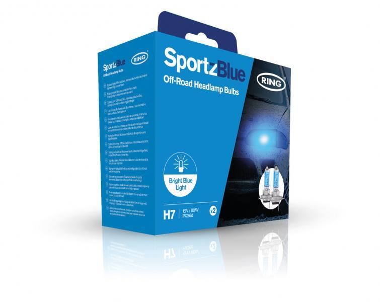 Bombillas de anillo SportzBlue H7 12V 80W