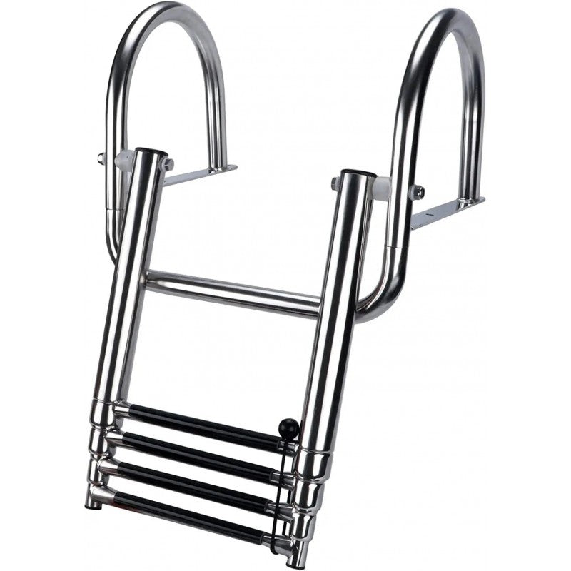 FNI Scaletta Inox mm 370X360 HF10-803SA BLACK STEP