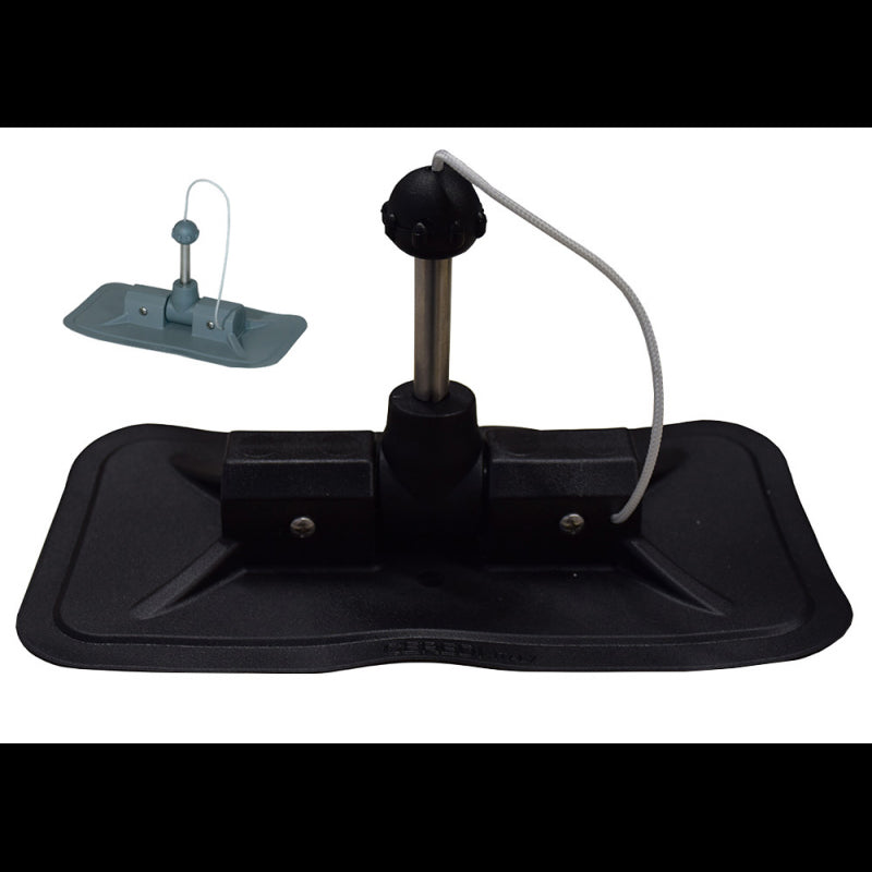 Ceredi Giovanni Grey Folding Oarlock For Inflatable Tube 6751 GREY