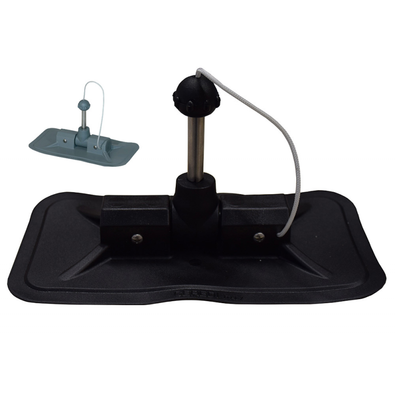 Ceredi Giovanni Grey - Tolete plegable para flotador inflable 6751 GRIS