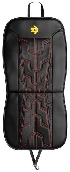 Momo Cuscino sedile Race nero/rosso