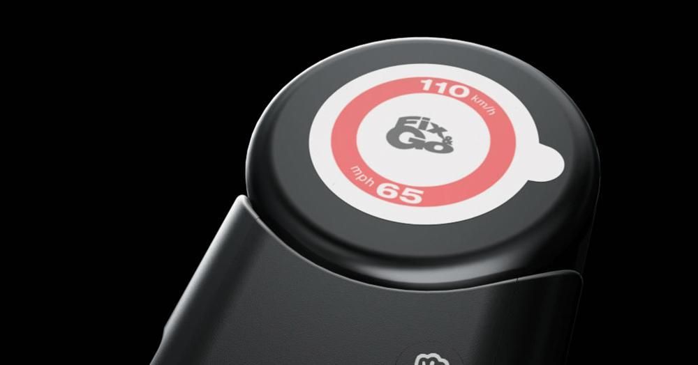 Fix&Go Sensor – Integriertes automatisches Reifenreparaturset