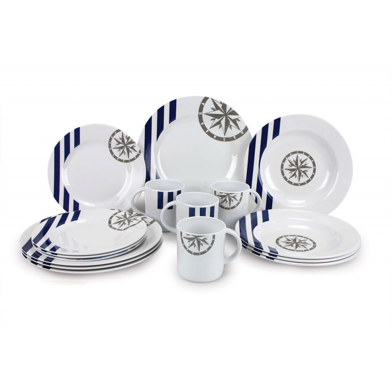 Plastimo Marina Set para 4 personas 5280489