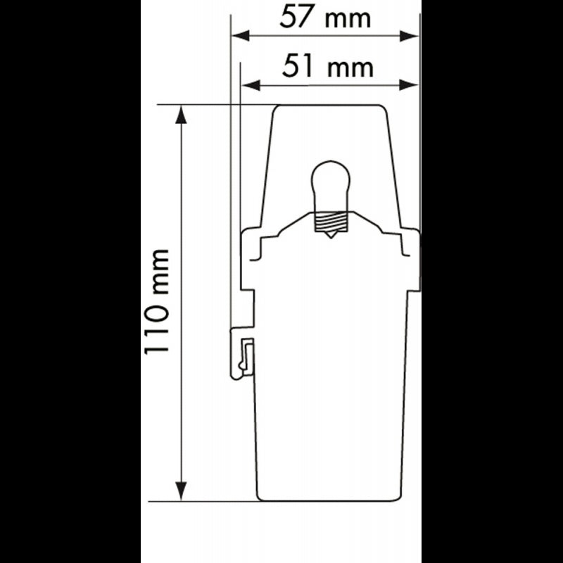 Plastimo Fanale Di Navigazione a Pila 360 Gradi 28042