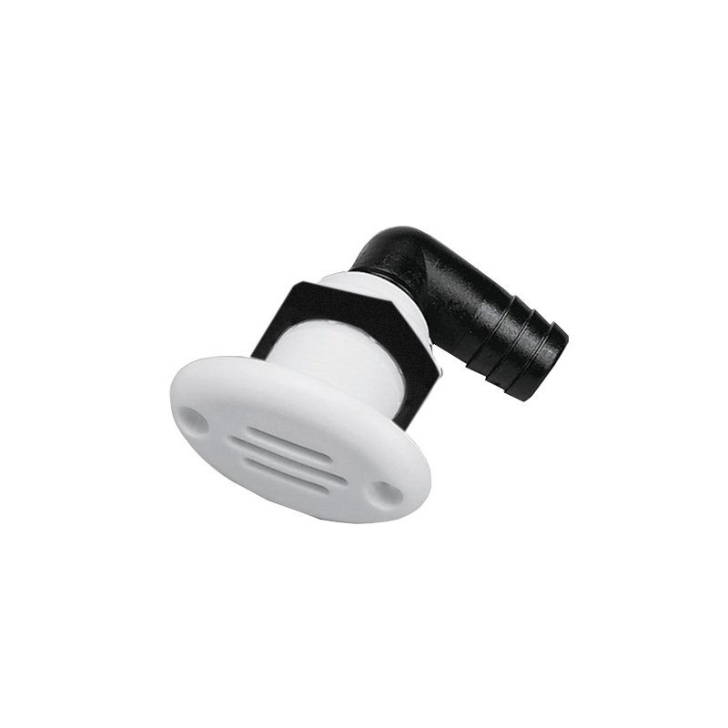 Ventilación de nailon curva ovalada blanca New Rade 31517