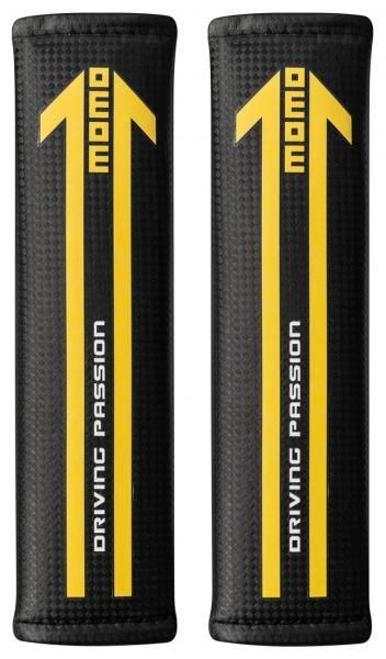 Momo Carbon Black Belt Pads