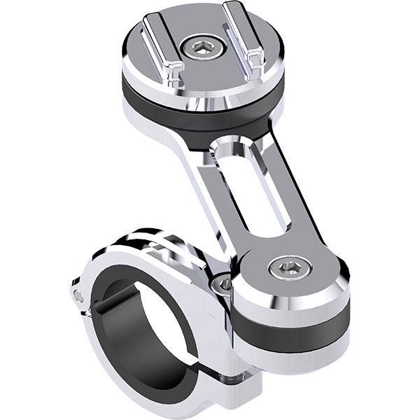 SP Connect MOTO MOUNT PRO CHROME – Verstellbare Smartphone-Halterung für Motorradlenker