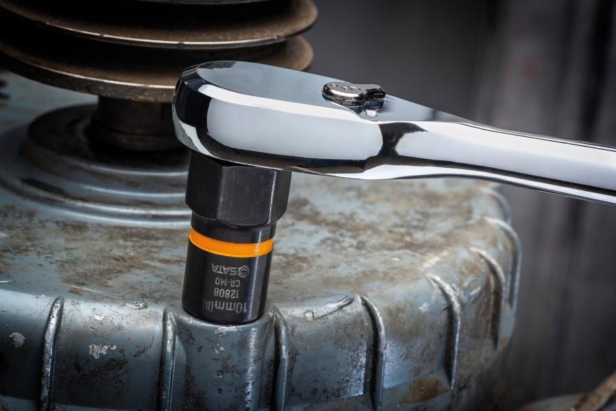 Sata Set bussole 1/4'' e 3/8'' metrico/SAE BoltBiter 13 pz