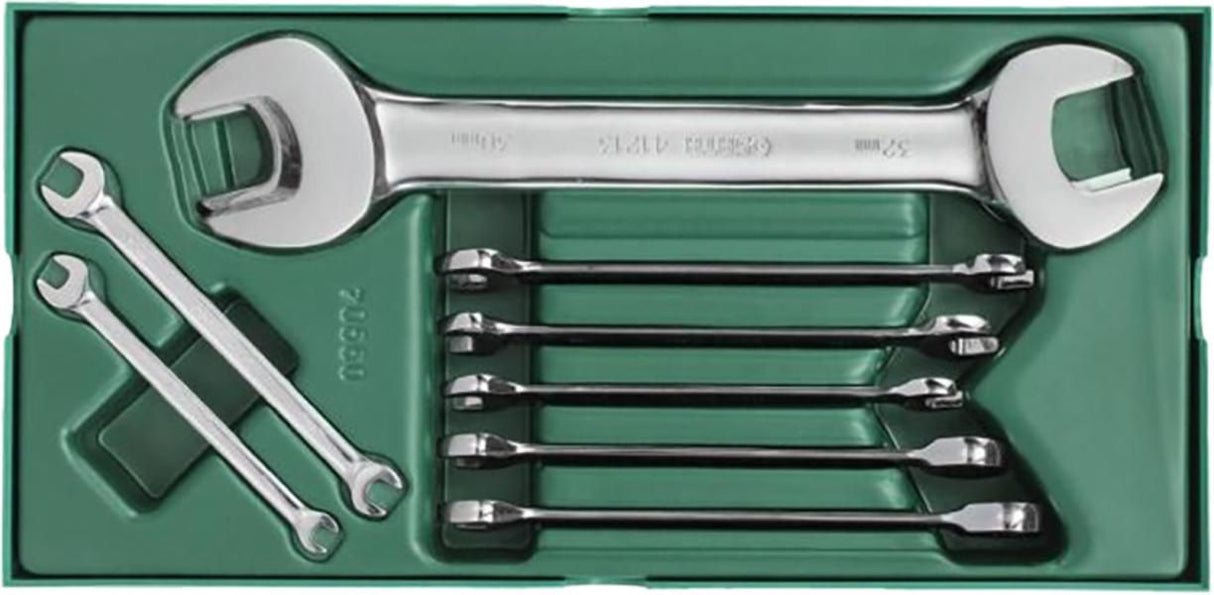 Sata Set Vass. Chiavi Dop. Forc. E Comb. A Cric. 10Pz