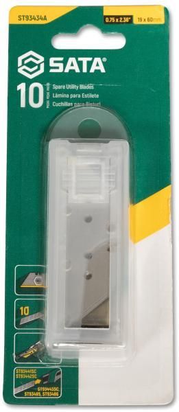 Cuchillas trapezoidales de repuesto Sata 10 piezas