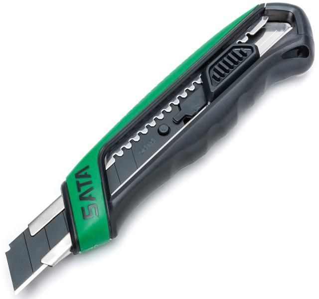 Cutter Sata con mango de dos componentes de 18 mm