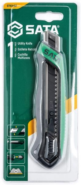 Sata Cutter con impugnatura bicomponente da 18 mm
