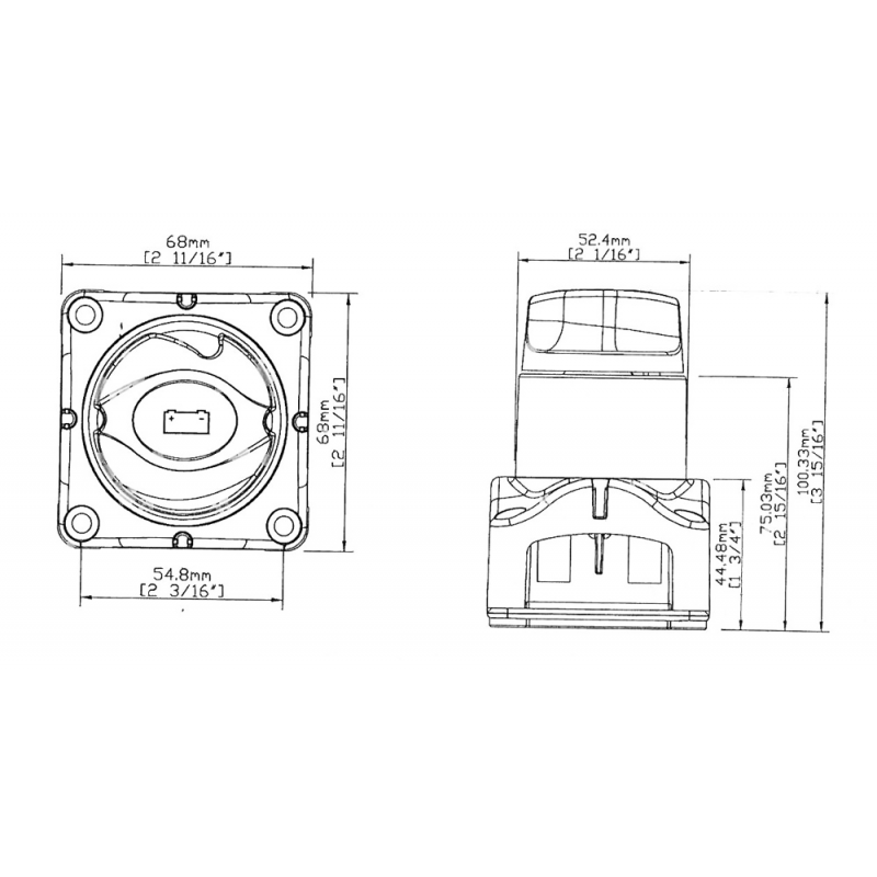 Interruptor de batería controlado FNI 66026S