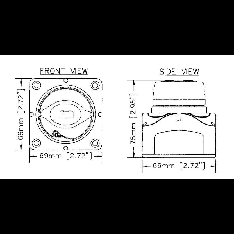 FNI Battery Disconnect Switch Bep 63142C