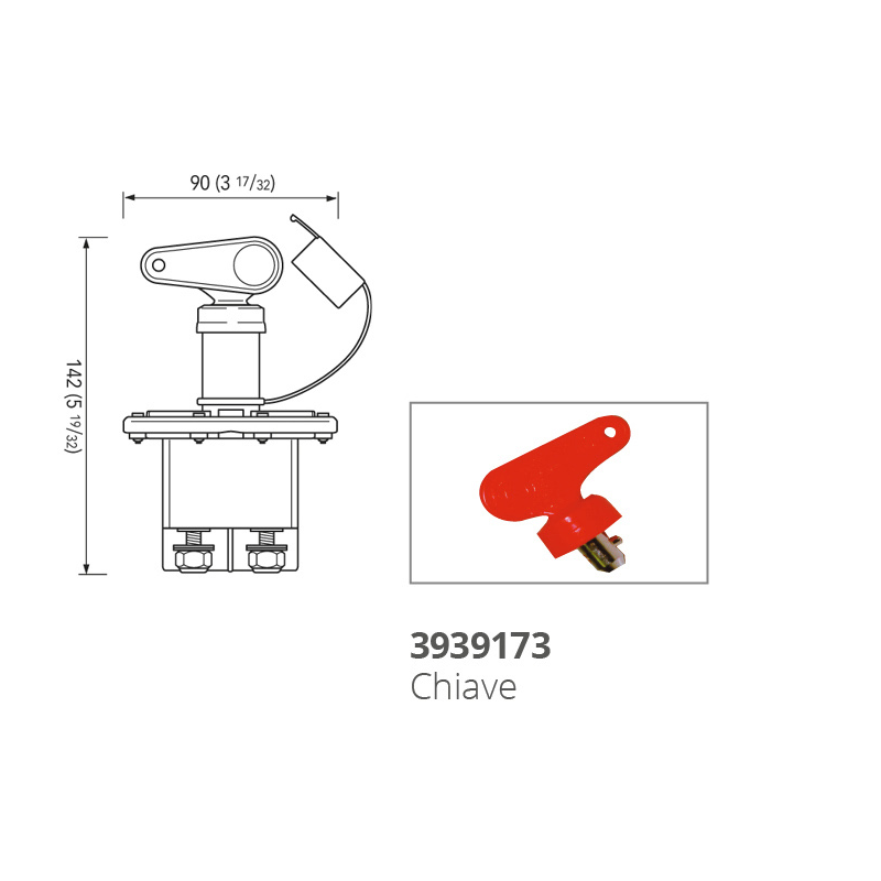 Quick Bipolar Battery Disconnect FDS12NB00000A00