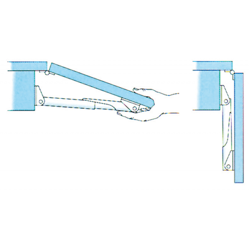 Roca Ab. Supporto Lega Leggera Lungh mm 150 382020