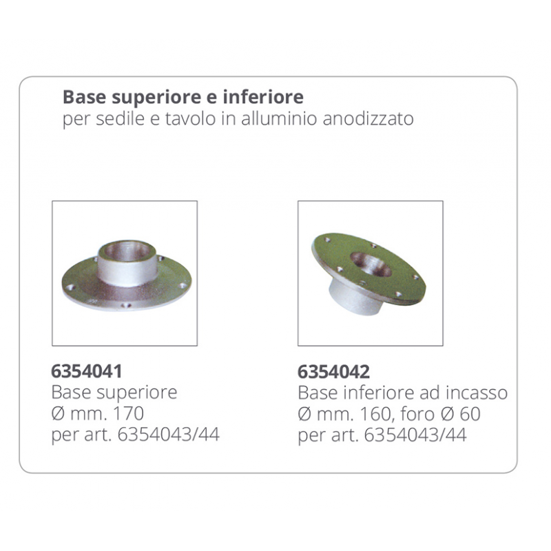Sa.Fe. Tubo Diametro mm 60 H mm 700 354044/S/70
