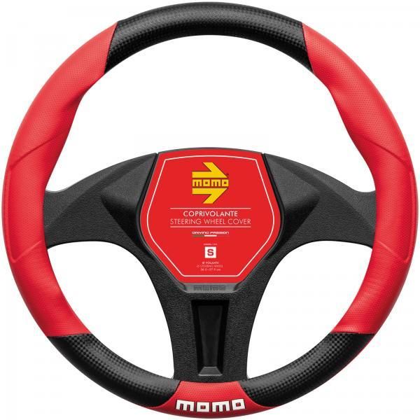 Momo Coprivolante Tuning nero/rosso 36,5-37,9 cm