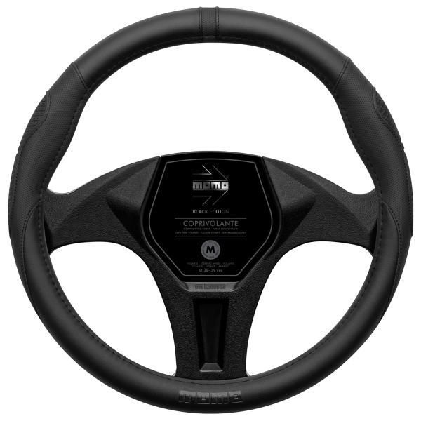 Momo Supergrip Lenkradbezug Black Edition, 38-39 cm