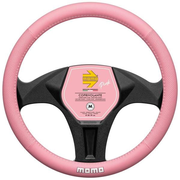 Funda de volante Momo Easy Rosa 38-39 cm