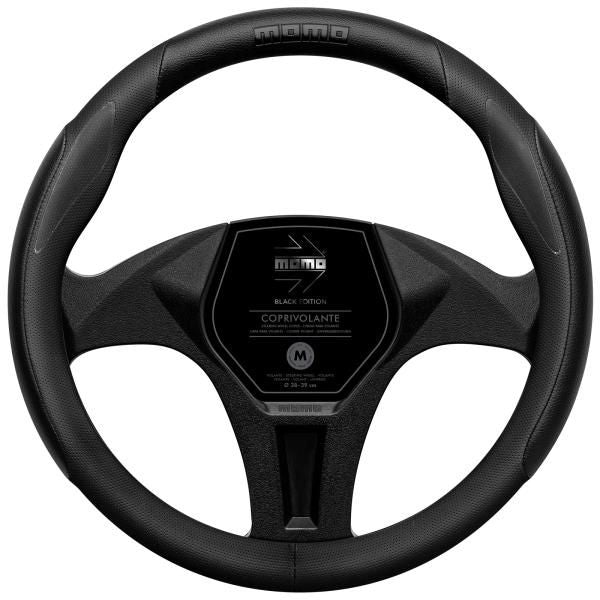 Funda para volante Momo Superanatomical Edición Negra 38-39 cm