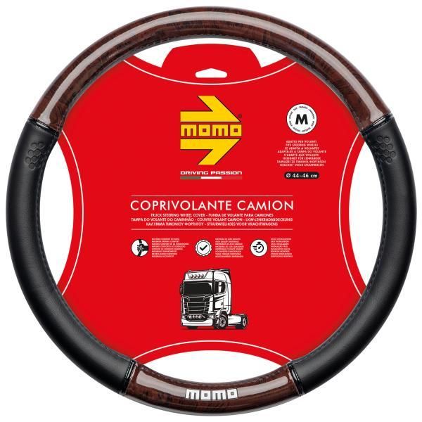 Momo Coprivolante Truck Luxury Wood pvc nero/marrone 44-46 cm
