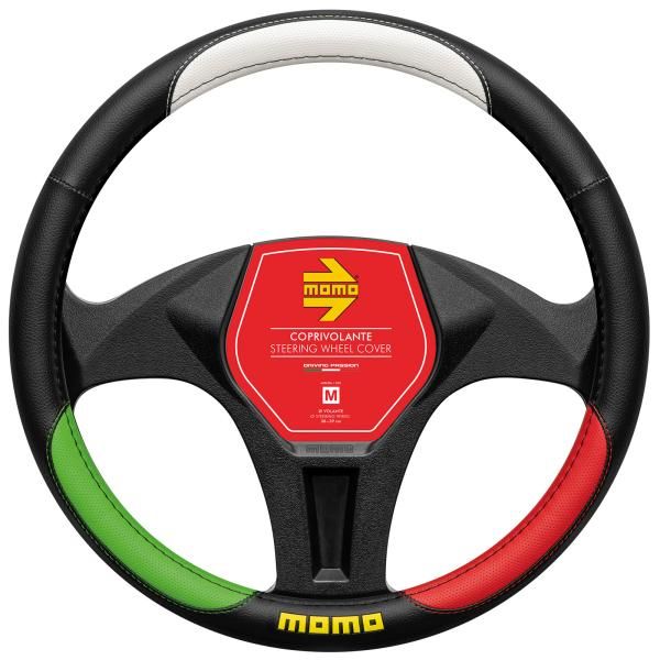 Funda de volante Momo Tricolore 38-39 cm