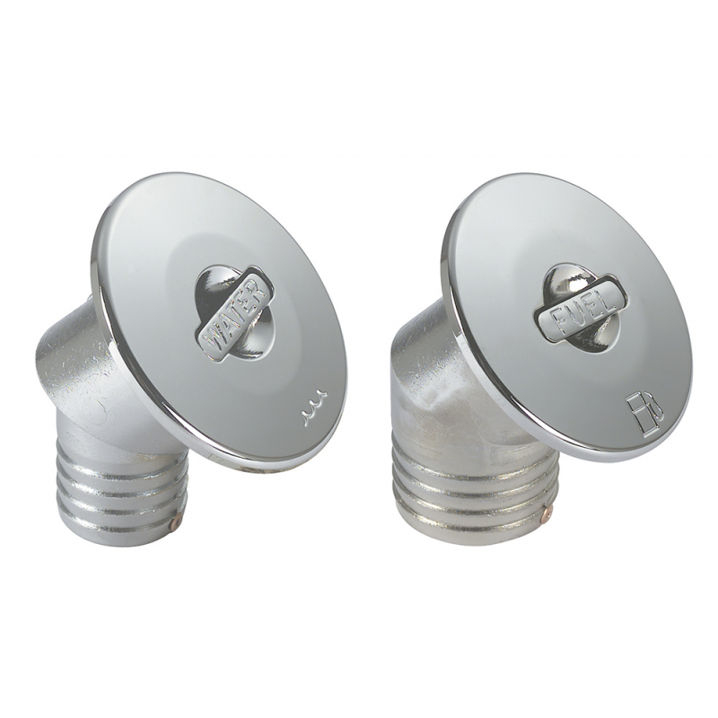 Foresti e Suardi Tappo Ottone Water Inclinato Diametro mm 40 503B.38.C