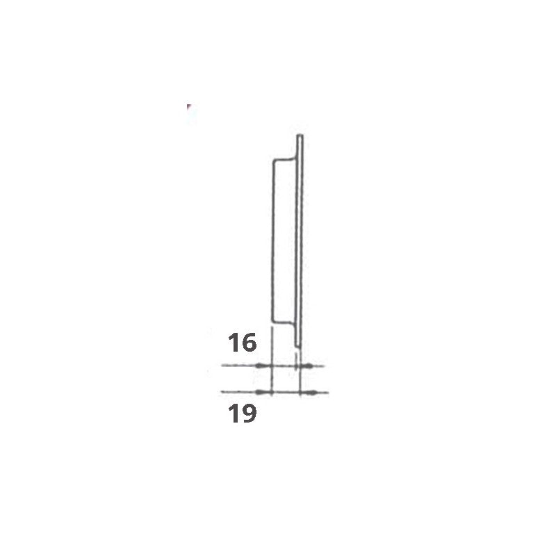 FNI Tappo Inox 316 Diametro mm 119 03480501