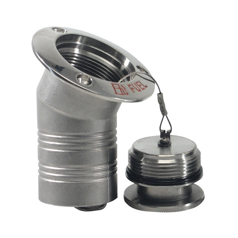 Marine Town Nautica 316 Stainless Steel Fuel Cap Angled 9007260