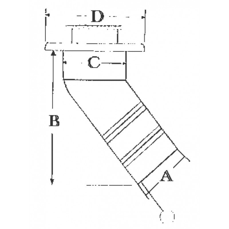 Marine Town Nautica 316 Stainless Steel Fuel Cap Angled 9007260