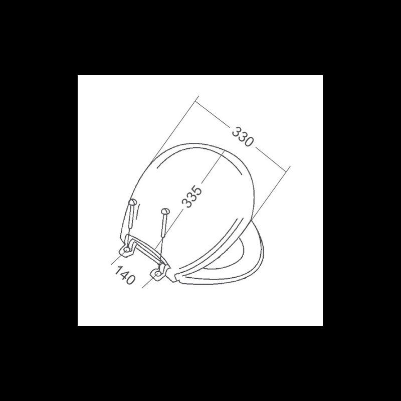 Matromarine Nautica Tappo In Legno Per Wc 6500000001