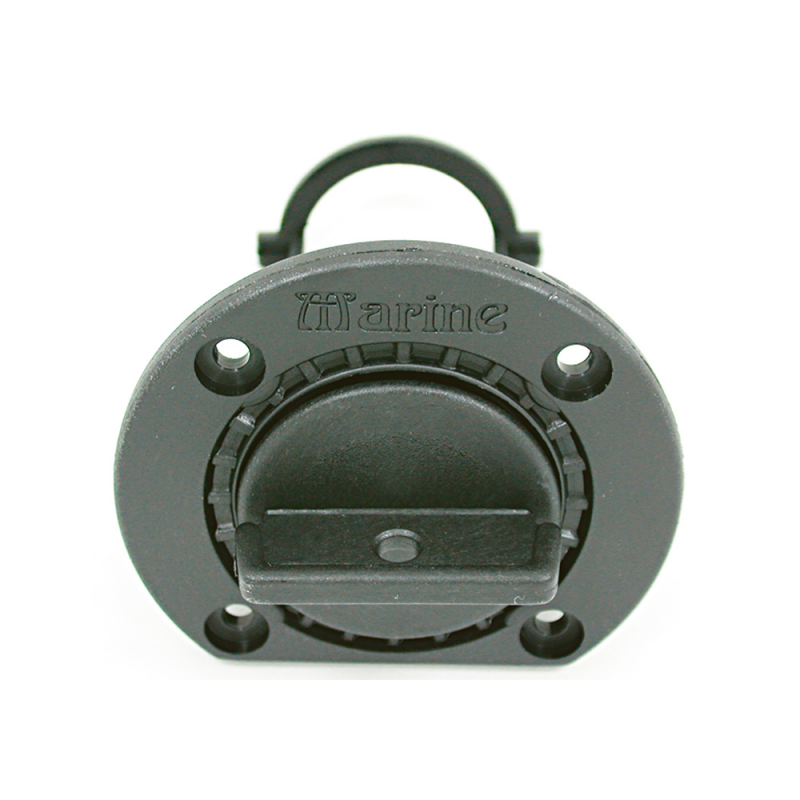 Marine Town Nautica Schwarzer Nylon-Wasserablaufstopfen 8804213