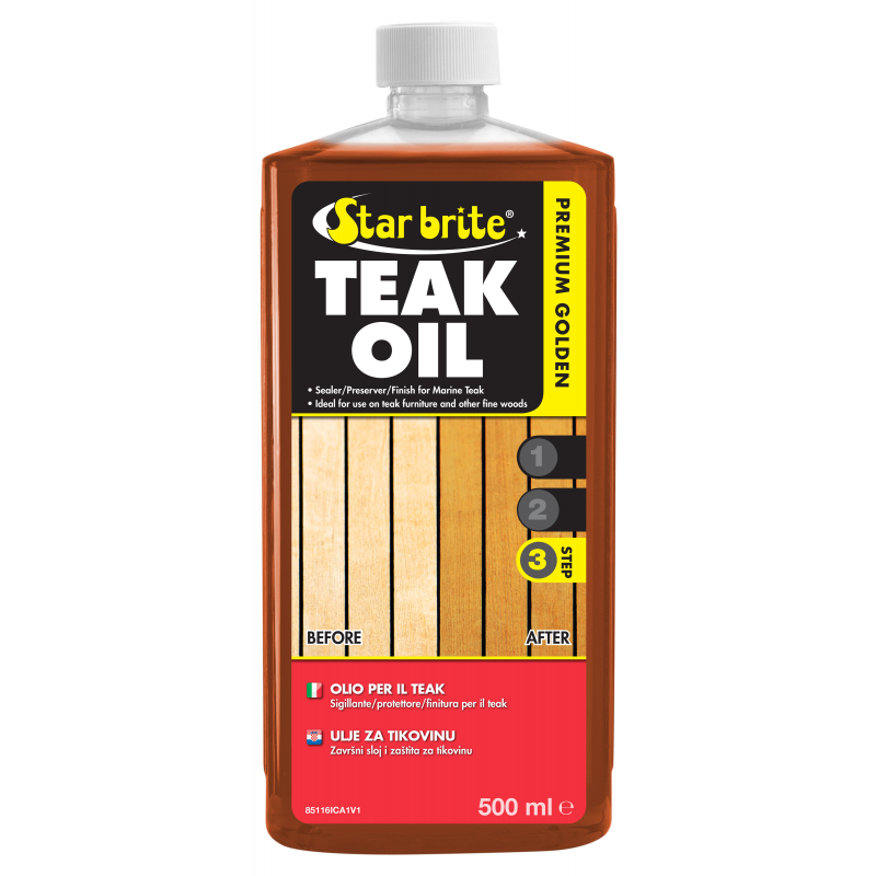 Starbrite Premium Teak Oil 500Ml 85116IC
