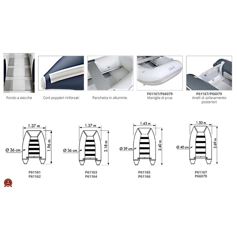 Plastimo Tender Raid Ii P200Sh 61161