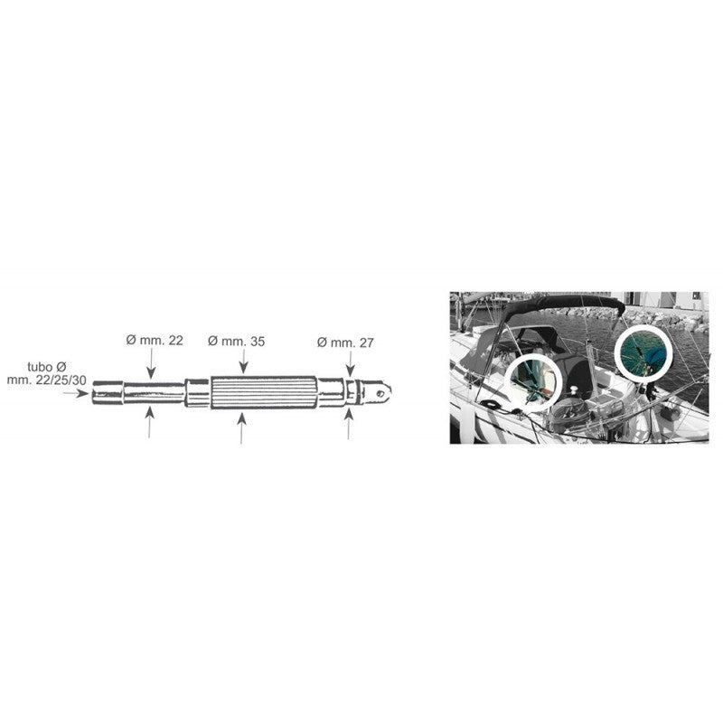 Tensor FNI para capós Aisi 316