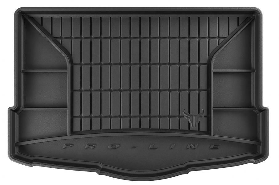 Proline 3D Kofferraumwanne NISSAN Qashqai II 13>21 (niedrige Ladekante, Radkasten)