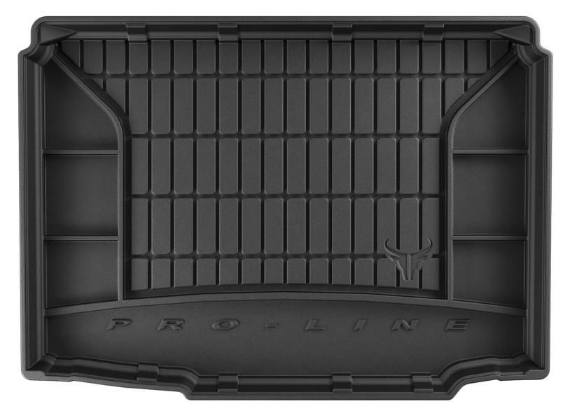 Proline 3D Kofferraumwanne SKODA Fabia II 5-Sitzer 06>14 (Boden nicht höhenverstellbar)