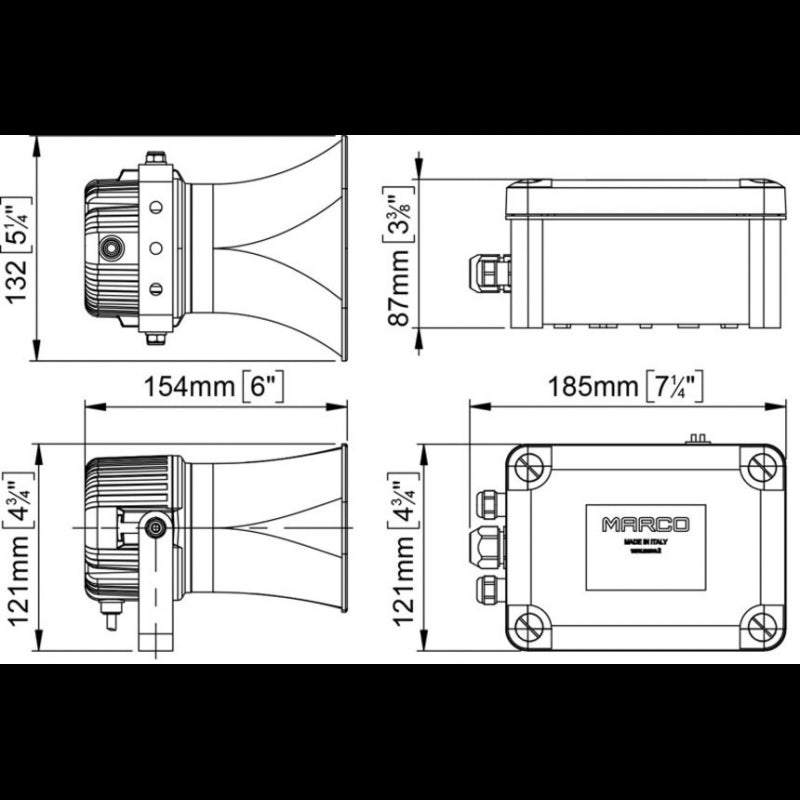 Marco Tromba Elettrica con Microfono 136 001 12
