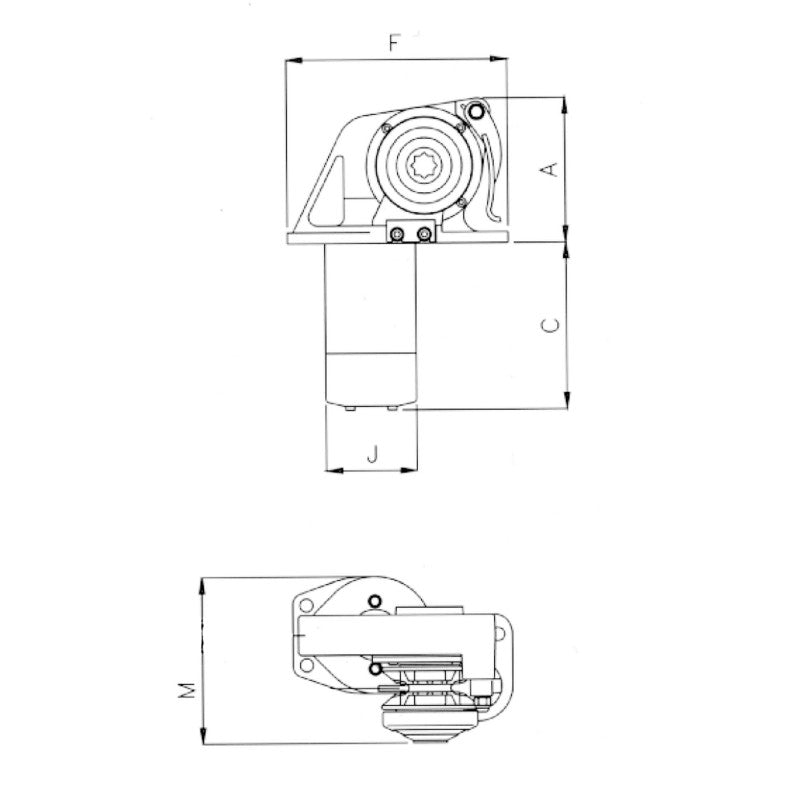 Lofrans Dorado 500W 12 Volt mm 6 409568