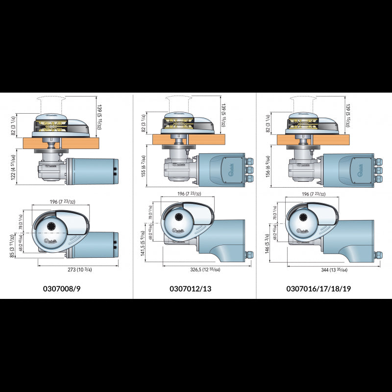 Quick Salpa Ancora Verticali Dp2 Serratura Campana 500W 12 Volt B.6 FSDP20512006A00