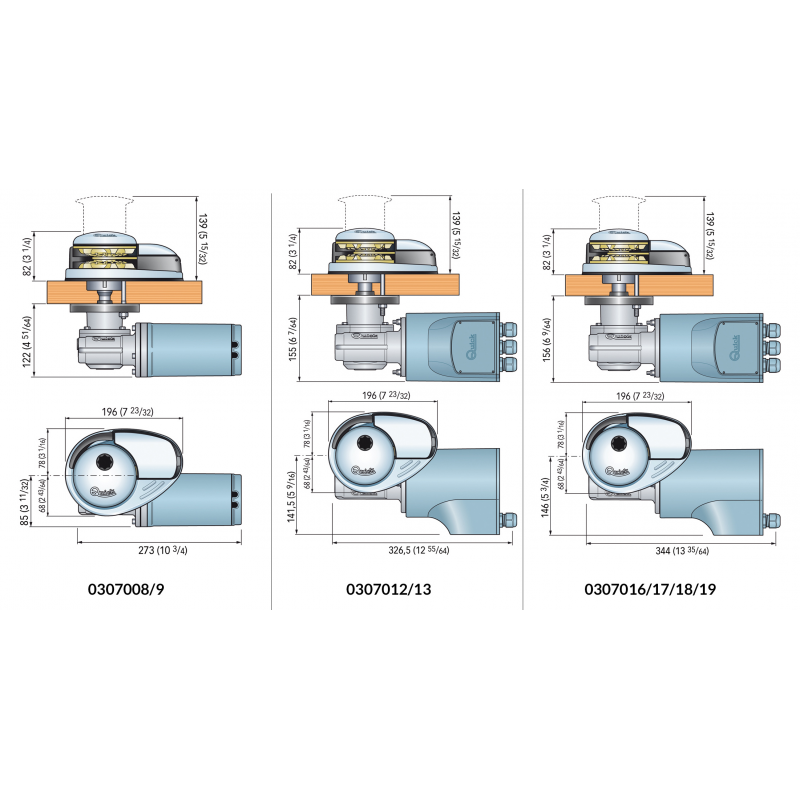 Quick Salpa Ancora Verticali Dp2 Serratura Campana 500W 12 Volt B.6 FSDP20512006A00