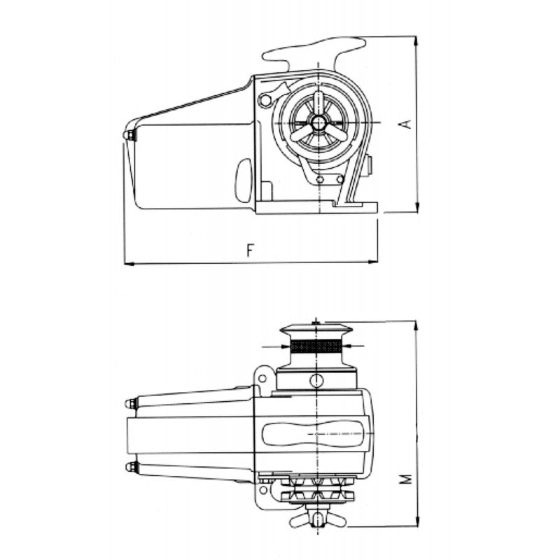 Lofrans Tigres 1500W 12 Volt Gypsy mm 8 418407