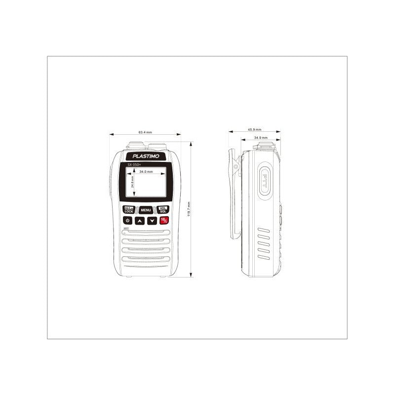 Vhf Galleggiante Sx-350+