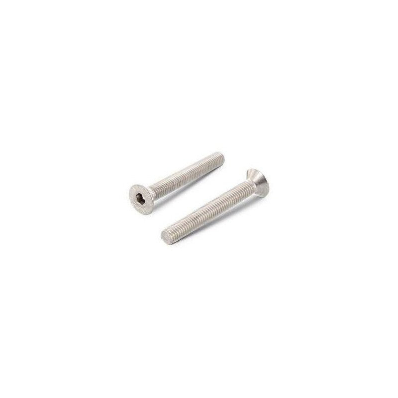 FNI 10642 Bullone Testa Piana Svasata Cava Esagolale A4 M6X50 Confezione 20 VIXFHC0650-20
